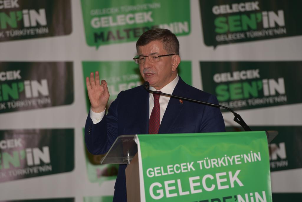 Ahmet Davutoğlu: “Gelecek Partisi eski Türkiye defterini kapatacak ve milletimizle 21.Yüzyılda yürüyecektir!”
