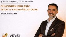 VEYSİ DOĞAN; İŞ İNSANI & SİYASETÇİ & STK YÖNETİCİSİ & GÜNGÖREN BİRLEŞİK ESNAF VE SANATKARLAR ODASI BAŞKAN ADAYI