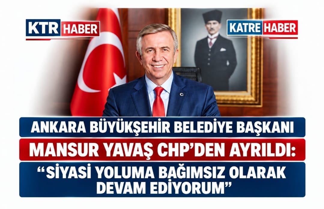 ANKARA BÜYÜKŞEHİR BELEDİYE BAŞKANI MANSUR YAVAŞ: “SİYASİ YOLUMA BAĞIMSIZ OLARAK DEVAM EDİYORUM!”
